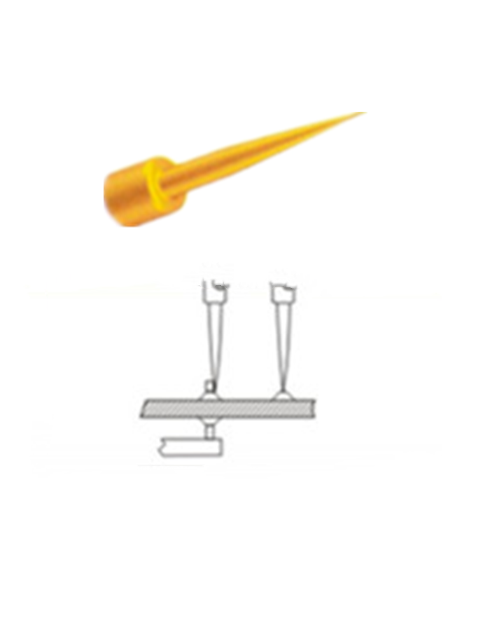探針頭型、測(cè)試探針探針頭、探針頭部形狀、頂針頭