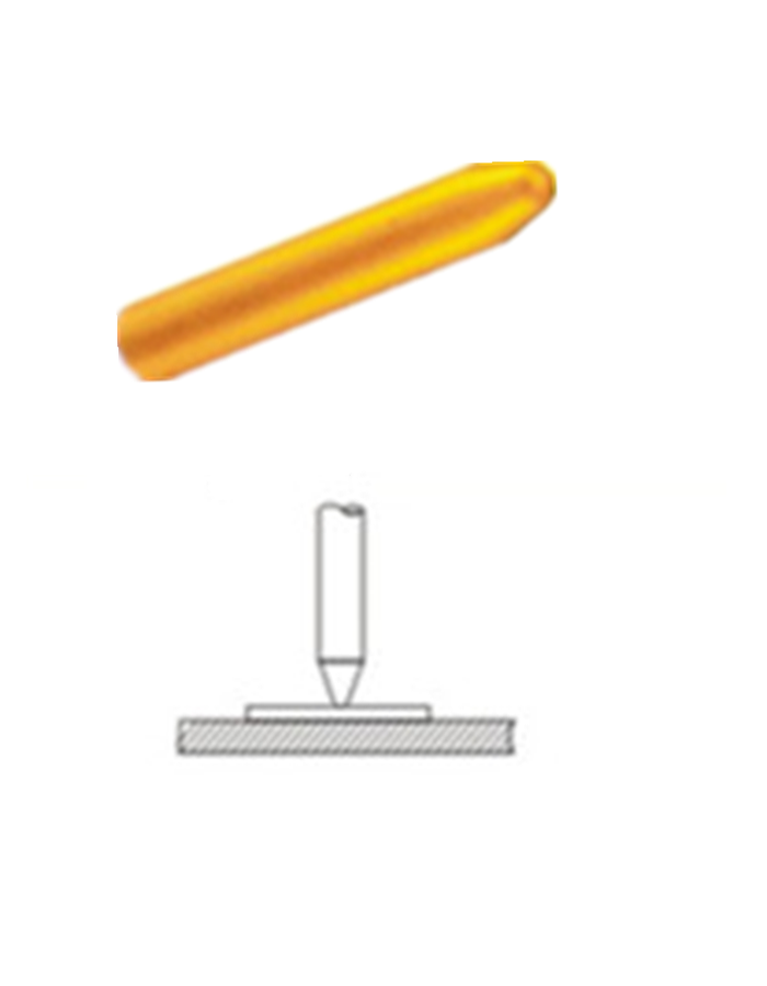 探針頭型、測(cè)試探針探針頭、探針頭部形狀、頂針頭