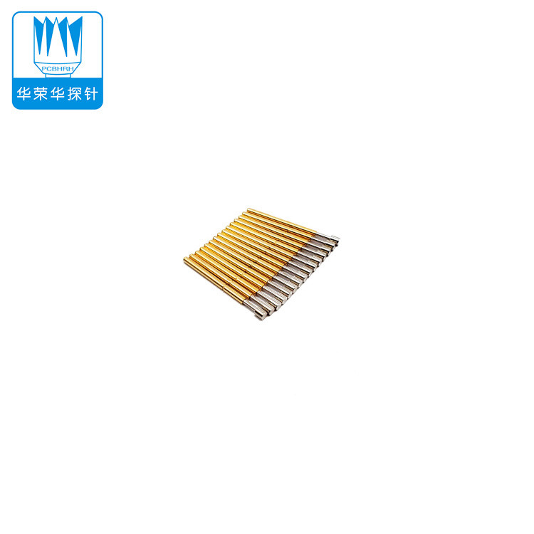 P75-G 平頭探針，華榮華彈簧探針廠家