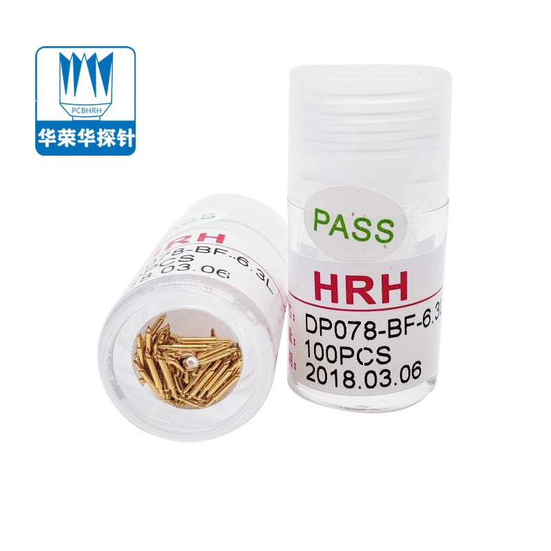 雙頭探針DP078-BF-6.3L，BGA探針，華榮華雙頭探針廠家